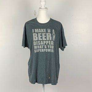 I Make Beer Disappear what’s your supperpower TEE